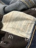 Lee Chevron-herringbone Blue Jeans Size 16 - photo 8