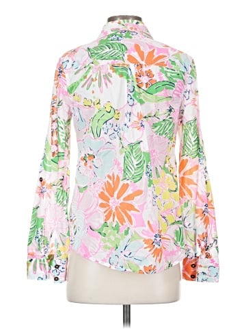 Lilly Pulitzer For Target Long Sleeve Blouse - back