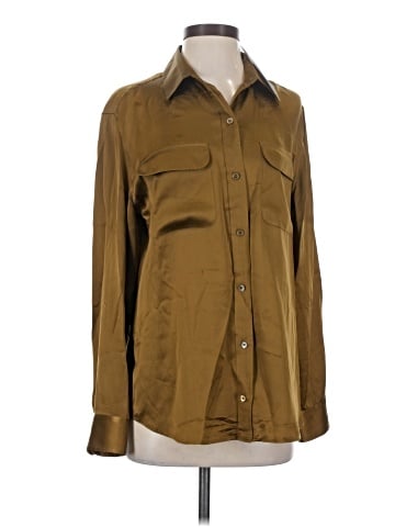 Equipment Long Sleeve Button-Down Shirt (view 1)