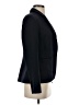 Express Solid Blue Black Blazer Size 4 - photo 4