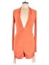 Fashion Nova Orange Romper Size L - photo 1