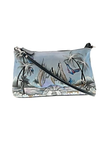Artistic Expressions by Sharif Leather Crossbody Bag (view 1)