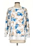 Lands' End Tropical White Pullover Sweater Size XS - photo 1