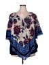 Ruby Rd. 100% Polyester Blue 3/4 Sleeve Blouse Size 2X - photo 1