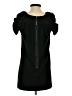 Kensie Solid Black Casual Dress Size XS - photo 2