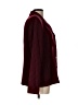 Studio C 100% Polyester Houndstooth Burgundy Blazer Size 12 - photo 4