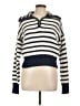 Sage + Stone Stripes Blue Pullover Sweater Size L - photo 1