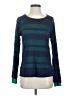 Splendid Stripes Teal Pullover Sweater Size S - photo 1