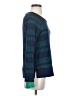 Splendid Stripes Teal Pullover Sweater Size S - photo 4