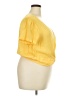 Forever 21 Plus 100% Viscose Yellow Short Sleeve Top Size 2X - photo 4