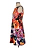 db established 1962 Floral Orange Cocktail Dress Size 4 - photo 5