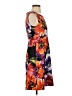 db established 1962 Floral Orange Cocktail Dress Size 4 - photo 4