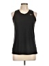 Nike 100% Polyester Black Active Tank Size L - photo 1