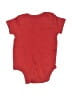 Gerber 100% Cotton Solid Red Short Sleeve Onesie Size 0-3 mo - photo 2