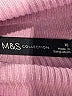 M&S Collection Pink Turtleneck Sweater Size 18 - photo 7