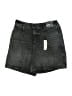 Express 100% Cotton Black Denim Shorts Size XS - photo 1