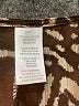 Avon 100% Polyester Animal Print Brown Long Sleeve Blouse Size 2X - photo 7