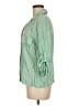 J.Crew Green 3/4 Sleeve Button-Down Shirt Size 6 - photo 5