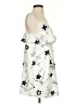 Alice + Olivia 100% Polyester Graphic Ivory Casual Dress Size S - photo 4