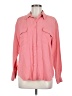 Nordstrom Studio 121 Pink Long Sleeve Button-Down Shirt Size M - photo 1