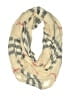 Unbranded 100% Polyester Stripes Ivory Tan Scarf One size - photo 1