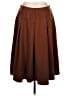 Tanming Solid Brown Casual Skirt Size L - photo 2