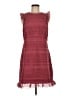 J.Crew 100% Polyester Burgundy Cocktail Dress Size 8 - photo 1
