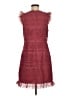 J.Crew 100% Polyester Burgundy Cocktail Dress Size 8 - photo 2