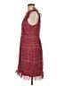 J.Crew 100% Polyester Burgundy Cocktail Dress Size 8 - photo 5