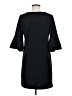 BLVD Solid Black Casual Dress Size M - photo 2