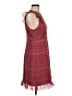 J.Crew 100% Polyester Burgundy Cocktail Dress Size 8 - photo 4