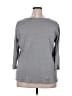 Liz Claiborne Gray 3/4 Sleeve Top Size 2X - photo 2