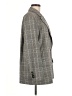 Zara Plaid Gray Blazer Size M - photo 4