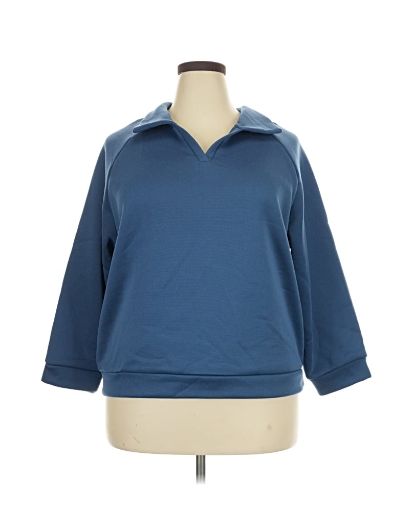Pre-owned Unbranded Sweatshirt In Blue