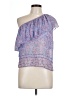 Saylor 100% Polyester Purple Sleeveless Blouse Size L - photo 1