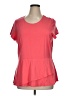 Unbranded Pink Short Sleeve Top Size XL - photo 1
