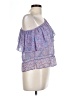Saylor 100% Polyester Purple Sleeveless Blouse Size L - photo 4