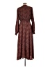 Shein Paisley Brown Casual Dress Size 12 - photo 2