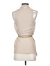 Helmut Lang Tan Sleeveless Blouse Size S - photo 2