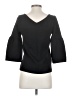 Ann Taylor Black 3/4 Sleeve Top Size XS - photo 2