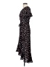 Max Studio Polka Dots Black Casual Dress Size S - photo 5