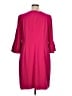 Talbots Solid Pink Casual Dress Size 16 - photo 2