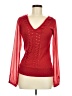 XOXO 100% Polyester Red Pullover Sweater Size M - photo 1
