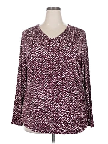 Liz Claiborne Long Sleeve Blouse (view 1)
