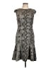 Ann Taylor Gray Cocktail Dress Size 10 - photo 1