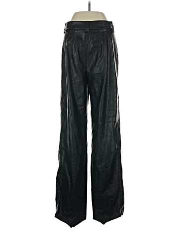 Zara Faux Leather Pants (view 2)