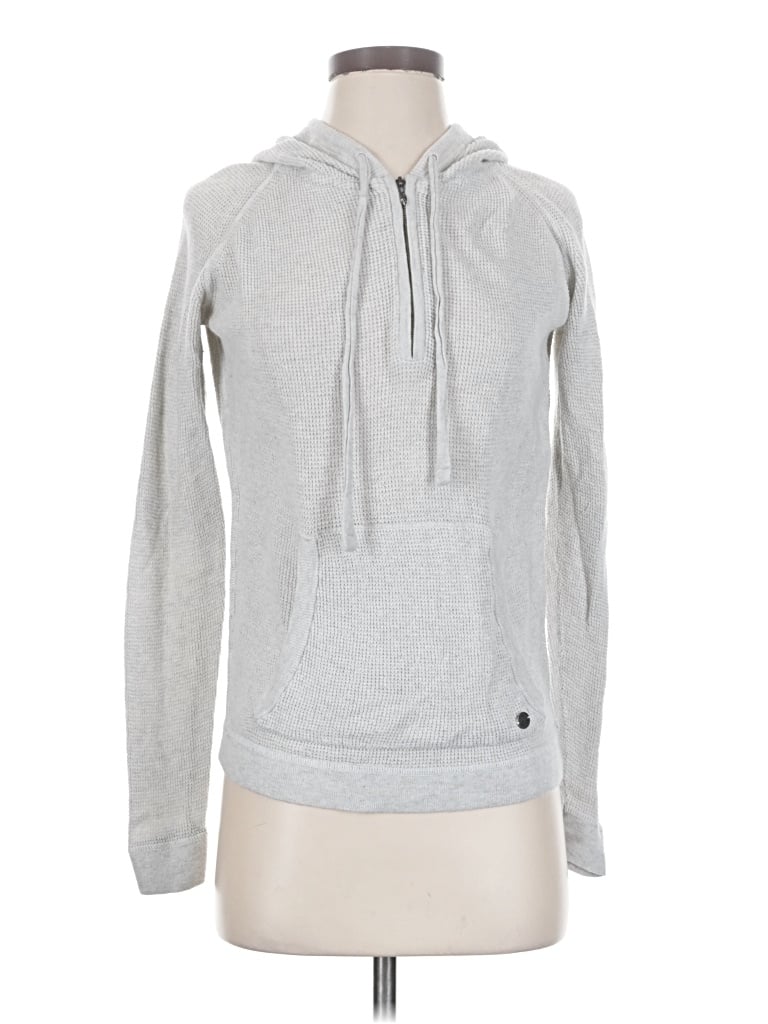 Pre-owned Prana Pullover Hoodie In Silver