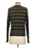 Evereve Stripes Green Turtleneck Sweater Size XS - photo 2