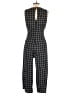Wrapper Plaid Black Jumpsuit Size 10 - photo 2