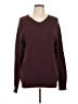 SONOMA life + style 100% Cotton Burgundy Pullover Sweater Size L - photo 1